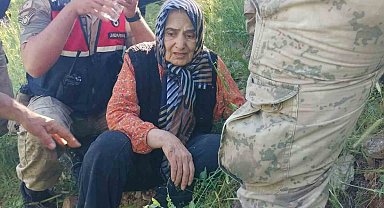 Çemişgezek'te kaybolan alzheimer hastası kadın jandarma tarafından dere yatağında bulundu
