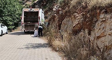 Çermik'te turizm bölgesinde temizlik