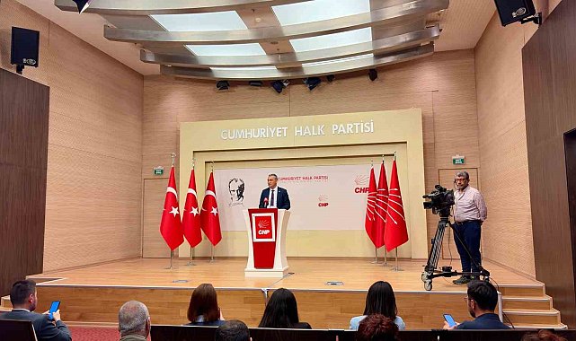 CHP Sözcüsü Sarı: "Parti Meclisi'nde Olağan Kurultay takvimini başlatmak üzere karar almış durumdayız"