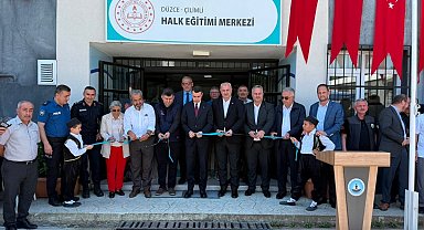 Çilimli'de hayat boyu öğrenmeye modern merkez