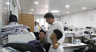 Cizre'de YKS'ye girecek adaylara moral desteği