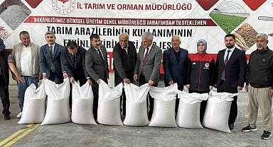 Coğrafi işaretli "Konuralp pirinci" için 82 çiftçiye 50 ton tohum desteği