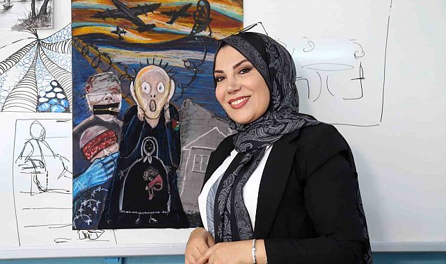 Çöp değil sanat eseri: Öğretmen Hatice Şentürk'ten ilham veren geri dönüşüm projesi
