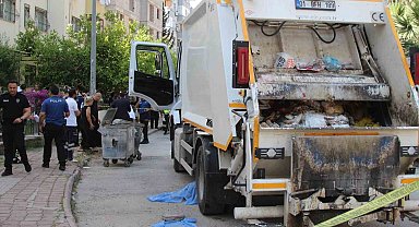 Çöp kamyonunun çarptığı yaşlı kadın hayatını kaybetti