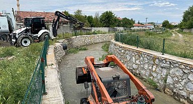 Çorum'da dere yataklarında temizlik seferberliği