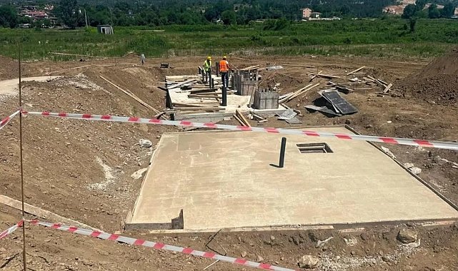Cumaköy'de kanalizasyon altyapısı güçlendiriliyor