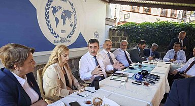 Cumhurbaşkanı Yardımcısı Yılmaz: "Terörsüz Türkiye ile ilgili yasal düzenlemeler bu yasama dönemine yetişsin diye bir gayret var"