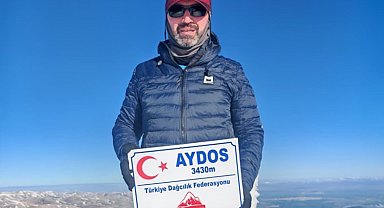 Dağcılar Aydos Dağı zirvesinde buluştu