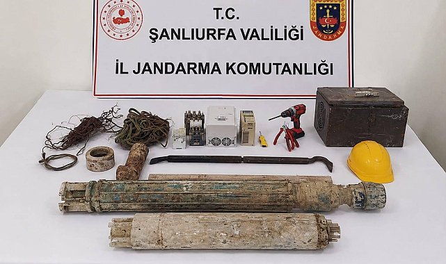 Dalgıç pompası hırsızları yakalandı