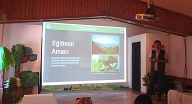 Datça'da öğretmenlere orman yangını eğitimi