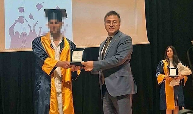 Demir parmaklıklar ardında fakülte birinciliğine