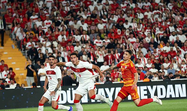 Deniz Gül, A Milli Takım'daki 2. golünü attı