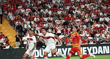 Deniz Gül, A Milli Takım'daki 2. golünü attı