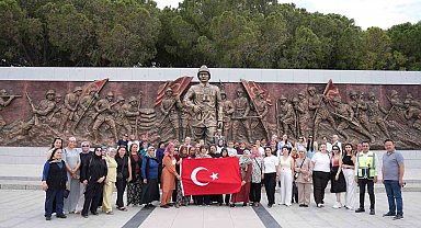 Denizli Büyükşehirden kırsaldaki kadınlara anlamlı Çanakkale yolculuğu