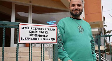 Denizli'de duyarlı esnaftan kadınlara yönelik anlamlı farkındalık