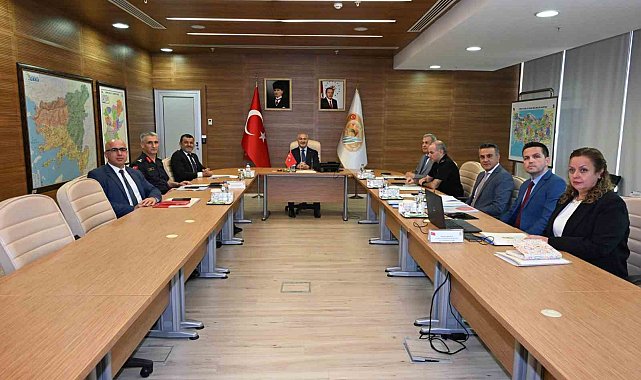 Denizli'de Okul Çevresi ve Güvenliği İl Yürütme Kurulu Toplantısı gerçekleştirildi
