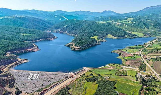 Denizli'nin can damarı Akbaş Barajı tam kapasiteye ulaştı