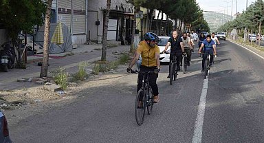 Dicle'de pedallar sağlıklı yaşam için çevrildi