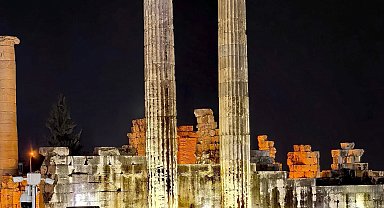 Didim Apollon Tapınağı, gece de ziyaret edilebilecek