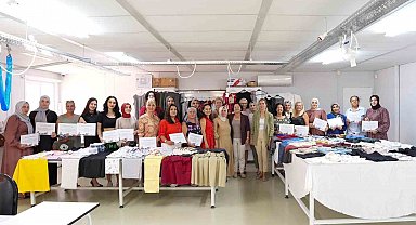 Didim Belediyesi Moda Tasarım ve Temel Dikiş Eğitimi yıl sonu etkinliği gerçekleştirildi