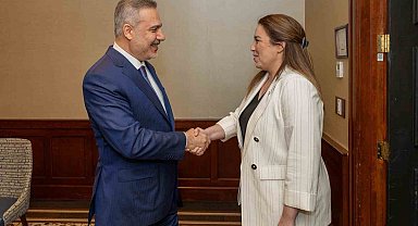 Dışişleri Bakanı Fidan, Türk kökenli Kanada Parlamentosu Milletvekili Açan ile görüştü