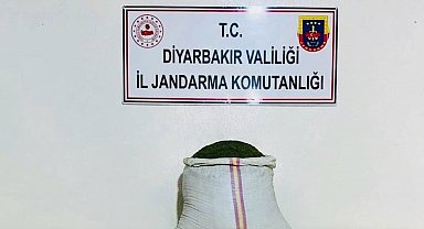 Diyarbakır'da 10 kilo esrar ele geçirildi