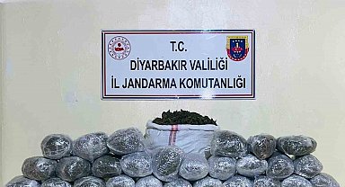 Diyarbakır'da yaklaşık 55 kilo uyuşturucu ele geçirildi