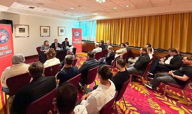 DTO heyetindeki Denizlili iş insanlarına Polonya pazarı tanıtıldı