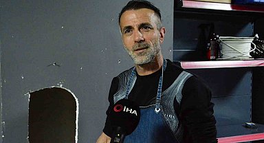 Duvar boşluğunda 3 gün mahsur kalan kediyi iş yeri sahibi kurtardı