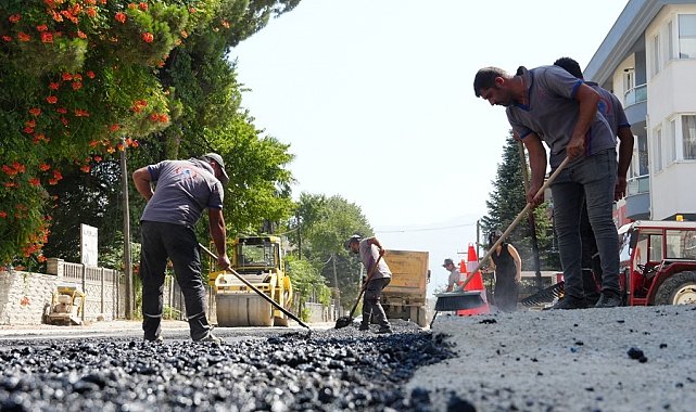 Düzce'de 4 bin 379 metre yeni yol açıldı