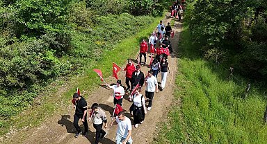 Düzce'de gençler sporla hem eğleniyor hem güçleniyor
