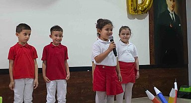Düzce'de minik öğrencilerin "Okuma Bayramı" coşkusu