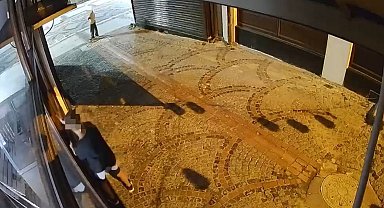 Edirne'de çocuk hırsızlar kameraya yansıdı