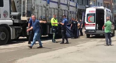 Edirne'de kamyonun çarptığı yaya hayatını kaybetti