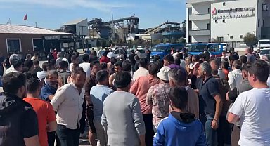 Edirne'de maden işçilerinin eylemi 13'üncü gününde
