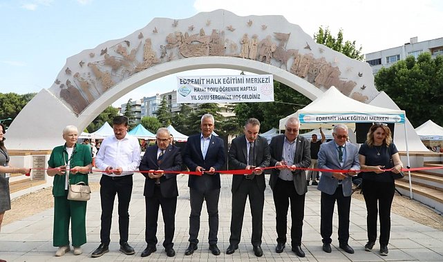 Edremit'te hayat boyu öğrenme coşkusu