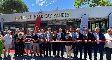 Edremit'te Kent Lokantası, Kent Kafe ve Halk Çay Bahçesi hizmete açıldı