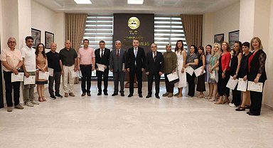 EESKEP kapsamında görev alan eğitimciler başarı belgesi ile ödüllendirildi