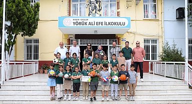 Efeler'in çevreci minikleri ödüllerine kavuştu