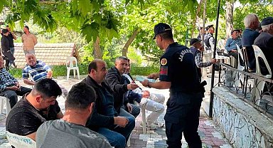 Eğirdir jandarmasından boğulma vakalarına karşı farkındalık çalışması