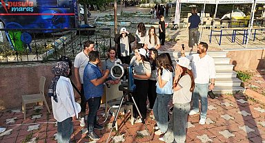 Ekinözü'nde astronomi ve gökyüzü gözlem şenliği düzenlendi