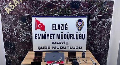 Elazığ'da 7 milyon liralık ziynet eşyası çalan 4 şüpheli tutuklandı