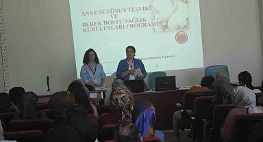 Elazığ'da anne sütünün teşviki programı