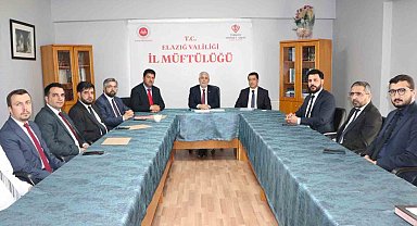 Elazığ'da din hizmetleri değerlendirildi