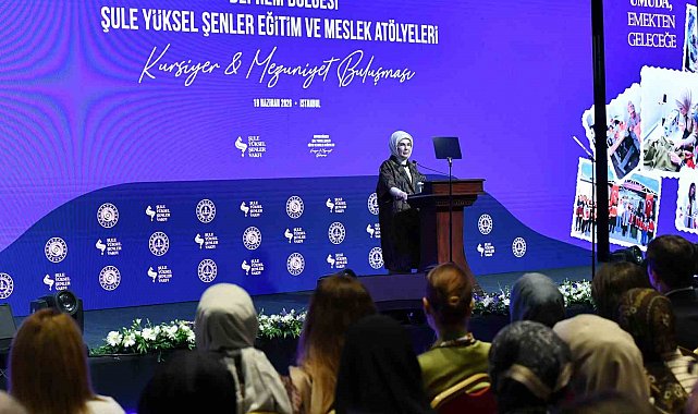 Emine Erdoğan: "Kadınların ekonomik hayata katılması, afet sonrası toparlanma döneminde büyük öneme sahiptir"