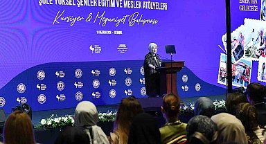 Emine Erdoğan: "Kadınların ekonomik hayata katılması, afet sonrası toparlanma döneminde büyük öneme sahiptir"