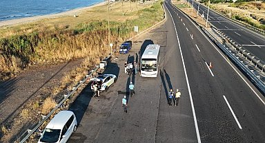 Emniyet ve zabıta güvenli ulaşım için sahada