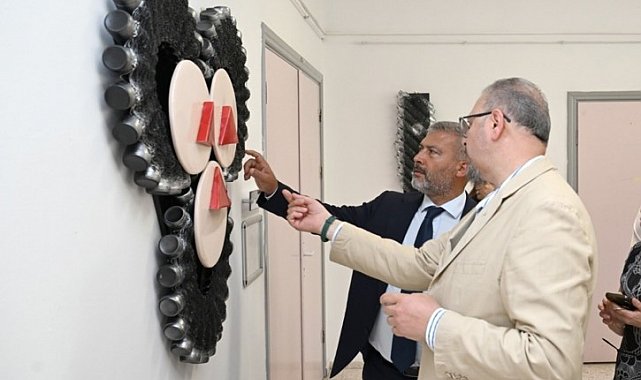 Engelliler Entegre Yüksekokulundan "Yıl Sonu Sergisi"