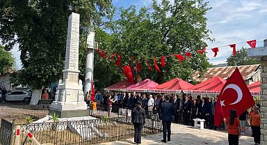 Erbeyli Şehitleri İlk Kurşun Abidesi'nde anma etkinliği düzenlendi