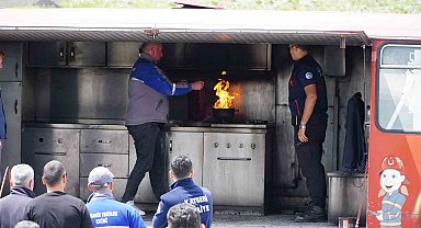 Erciyes AŞ personeline uygulamalı yangın eğitimi